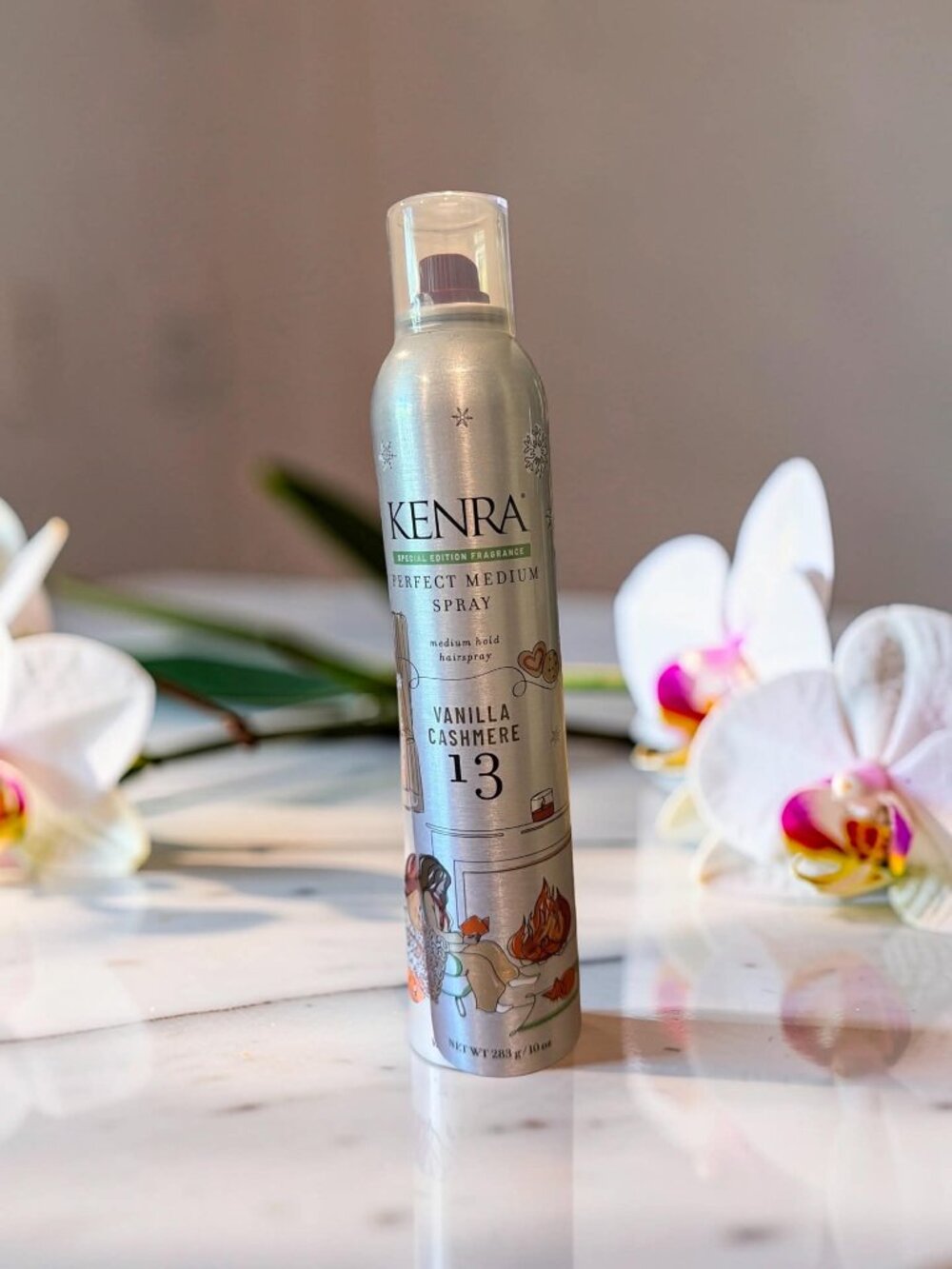 Kenra Perfect Medium Spray 13 Vanilla Cashmere 10 oz